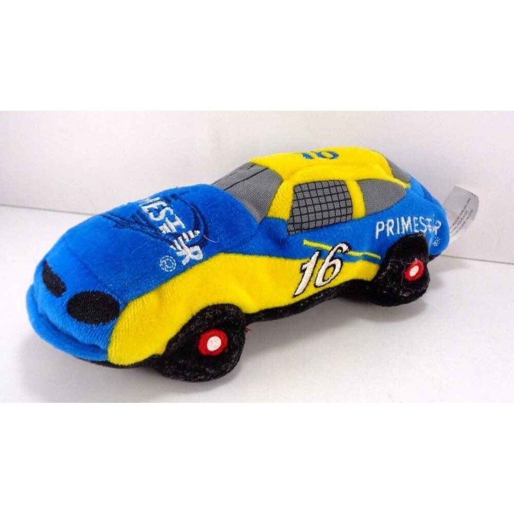 Ted Musgrave #16 Primestar Vintage NASCAR Ford Thunderbird Race Car Blue Yellow